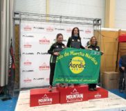 podium lurbel mountain festival nordic walking